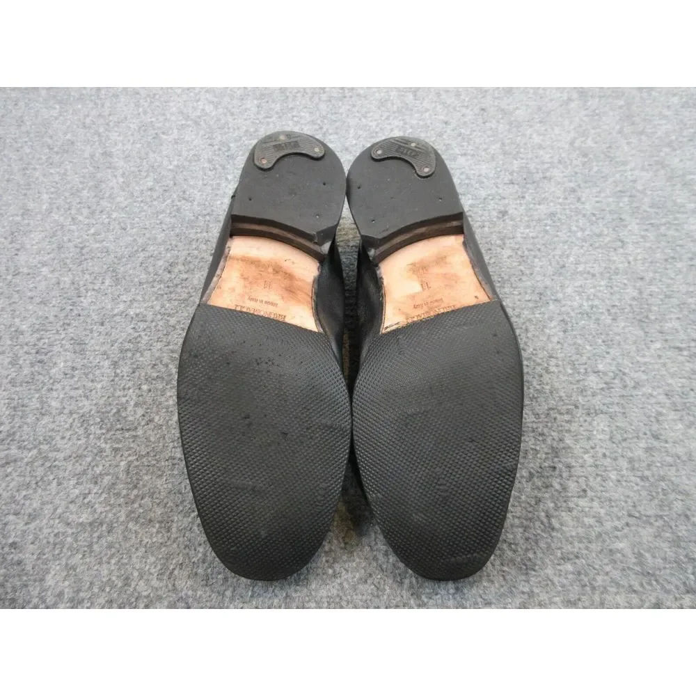 Bruno Magli Loafers Mens Size‎ 11 M Black Leather Horsebit Dress Shoes Italy